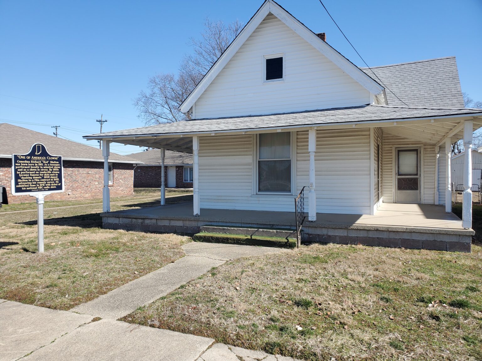 Red Skelton Birthplace - Vincennes/Knox County VTB
