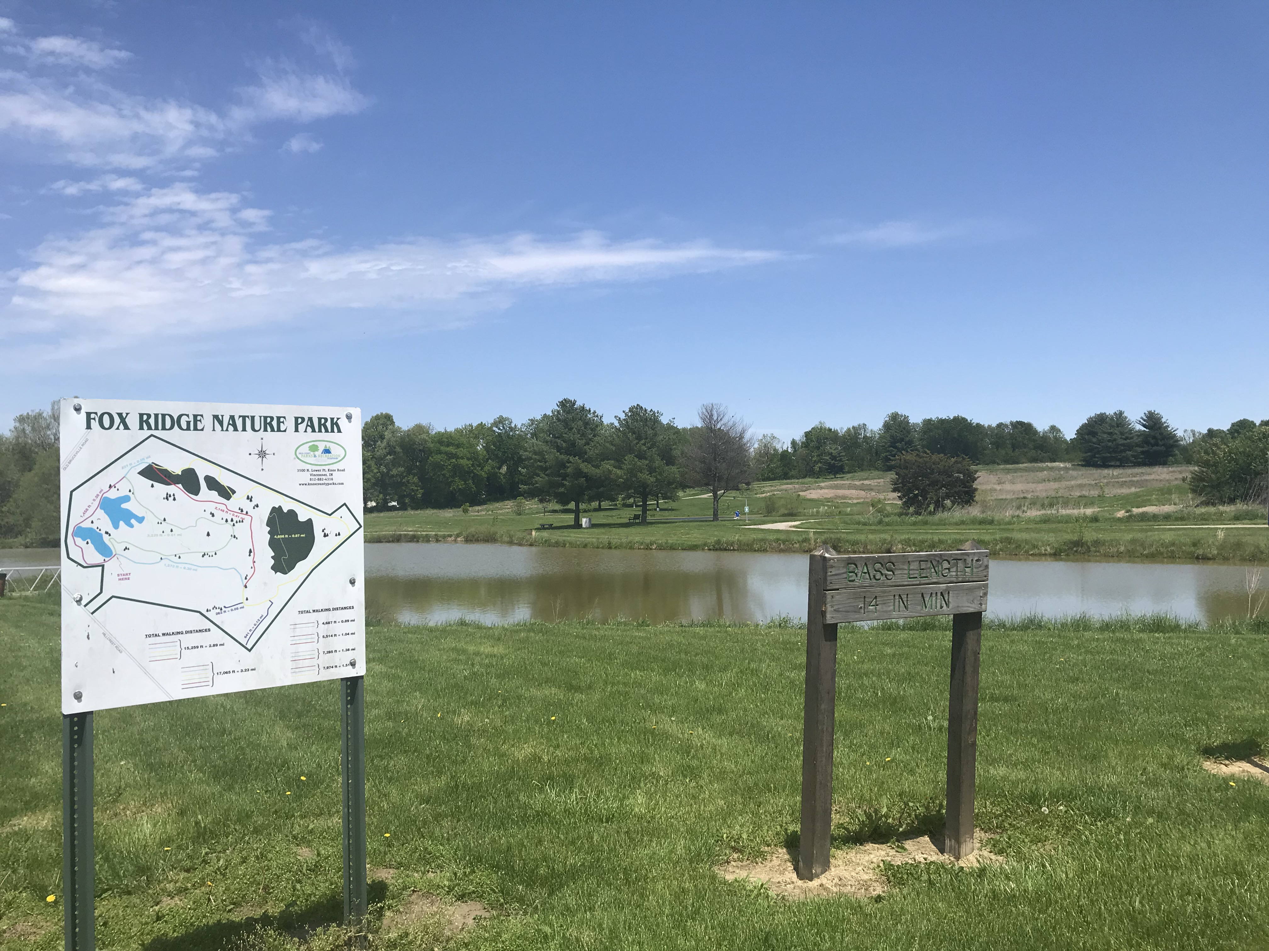 Fox Ridge Nature Park Vincennes Knox County Vtb